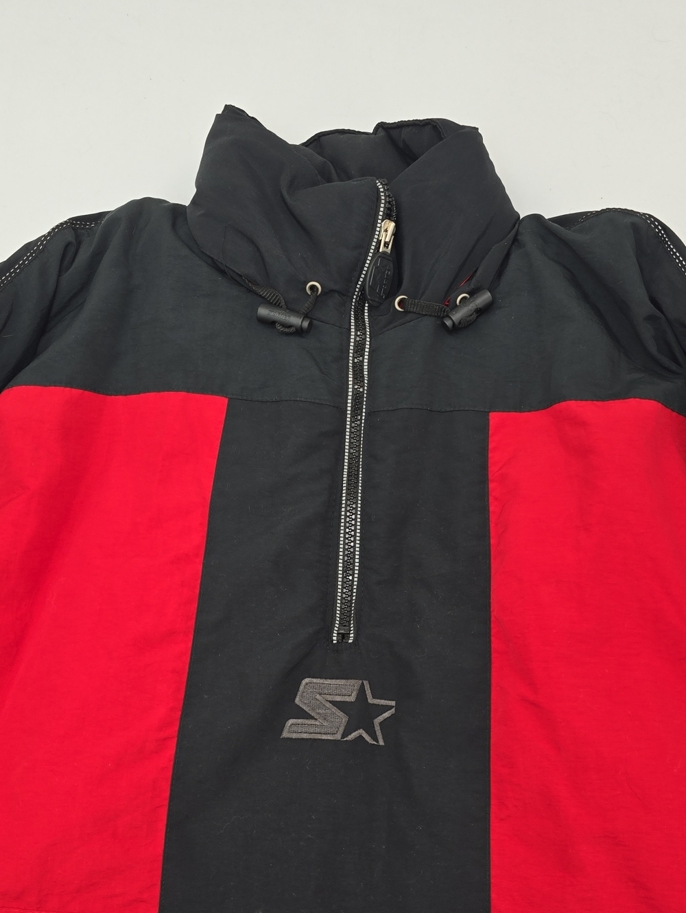 VINTAGE STARTER HALF-ZIP PULLOVER PUFFER JACKET NWT - Picture 2 of 11